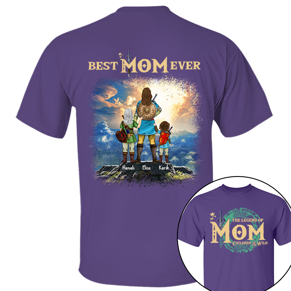 Personalized The Legend Of Mom Zelda Mom Shirt - Mother's Day & Birthday Gift For Mother N3005