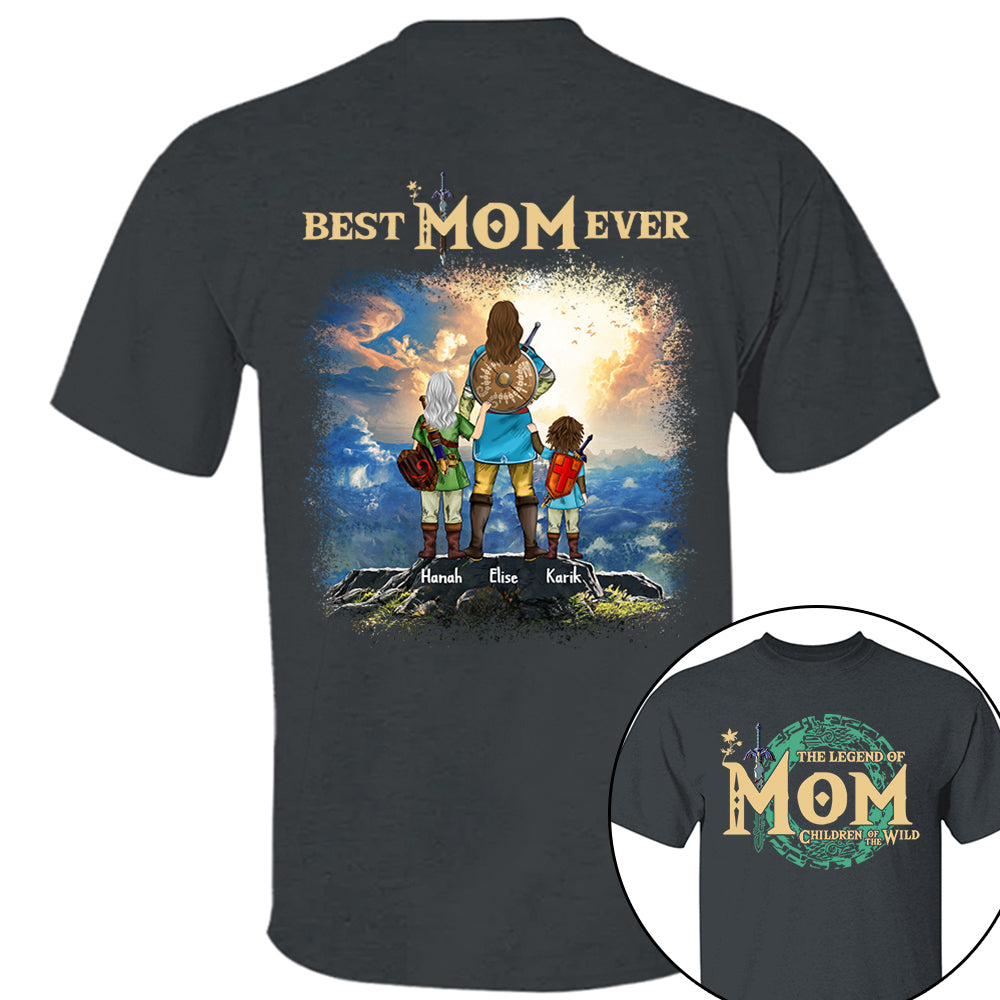 Personalized The Legend Of Mom Zelda Mom Shirt - Mother's Day & Birthday Gift For Mother N3005