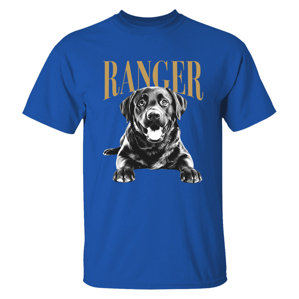 Custom Photo Dog Dad Shirt Custom Photo and Name Pet Shirt, Cat Dad Shirt, Dog Dad Father's Day Gifts, Father's Day Gift For Husband Vh01 