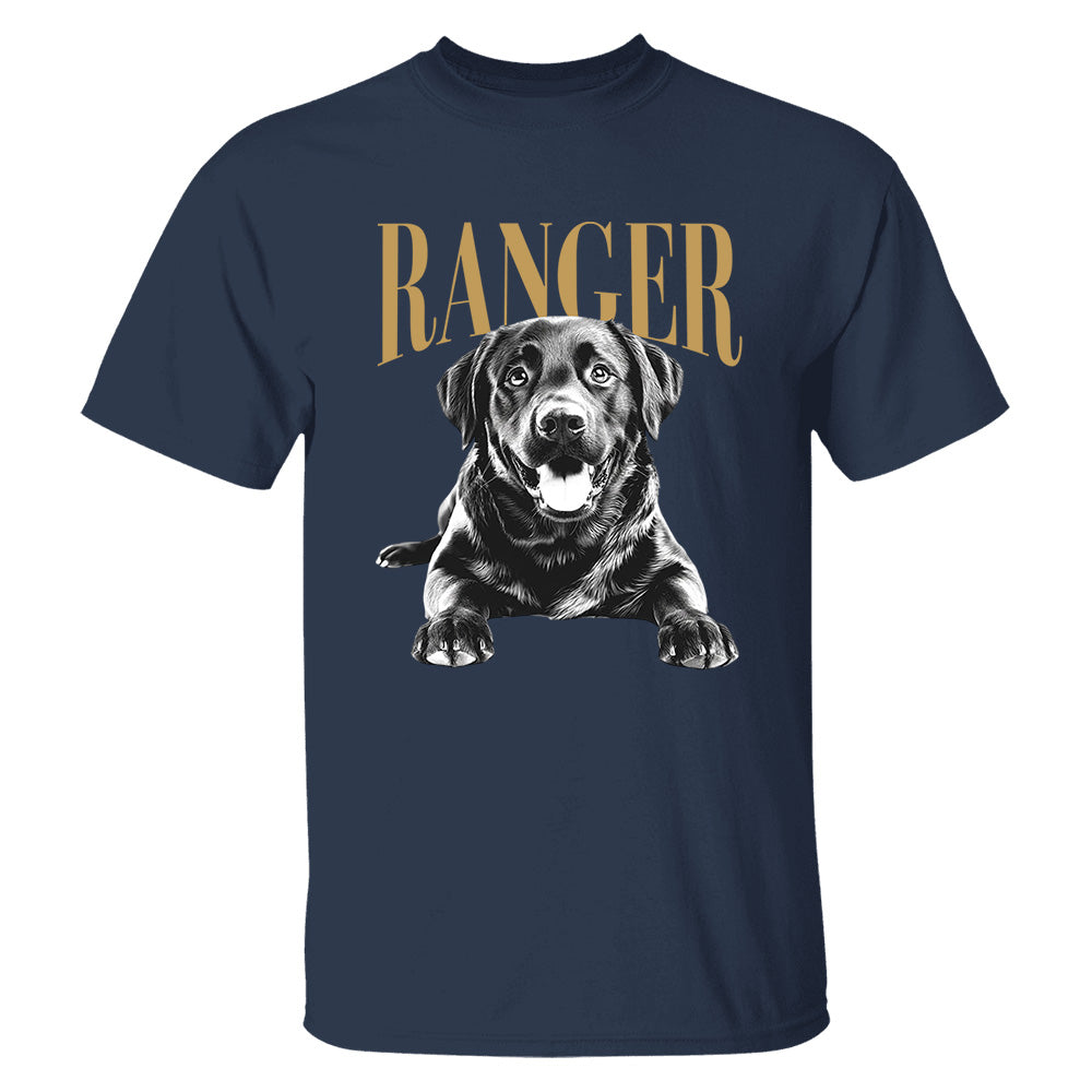 Custom Photo Dog Dad Shirt Custom Photo and Name Pet Shirt, Cat Dad Shirt, Dog Dad Father's Day Gifts, Father's Day Gift For Husband Vh01 