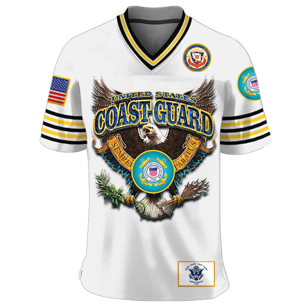 Personalized Jersey Shirt Military Football Jersey Shirt Gift For Soldier Veteran K1702