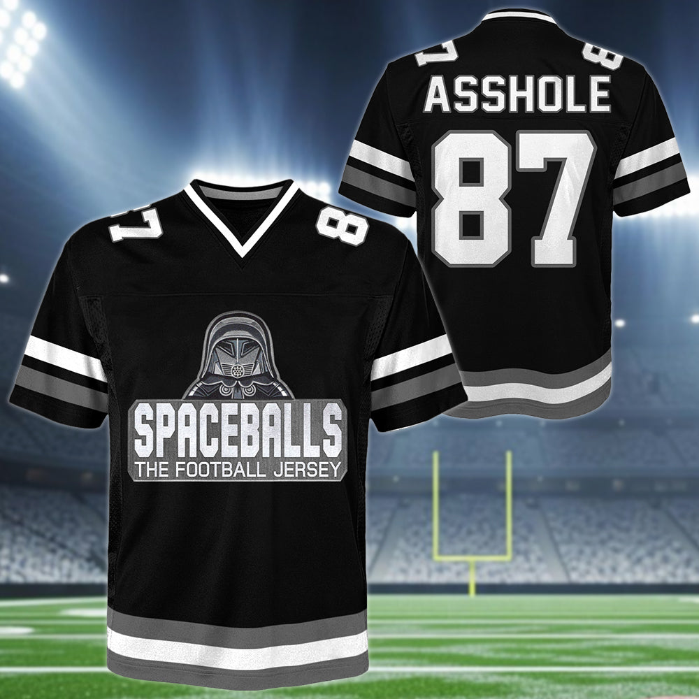 Spaceballs The Football Jersey Personalized Football Jersey Shirt  Hv01