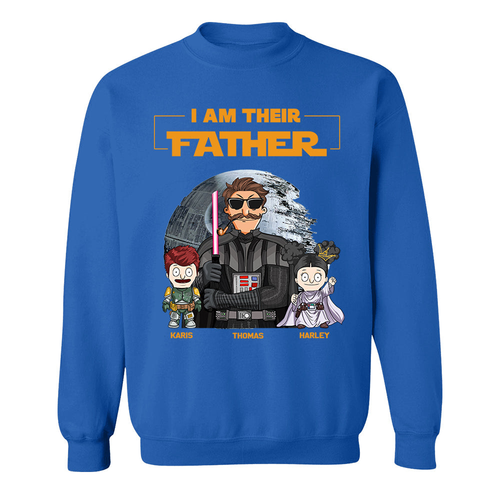 I Am Their Father Custom Shirt For Dad - Father's Day Gift 2025 Ver 2 Nh00
