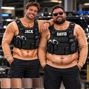 Police Officers Tactical Vest 3D Shirt - Personalized Gifts For Police Officers C2408 Pt99 TL06