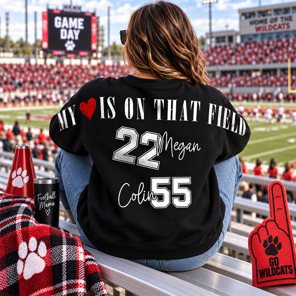 Personalized Those Are My Boys Football Mom Shirt, Custom Sports Mom Gameday Shirt T1807 Hv01