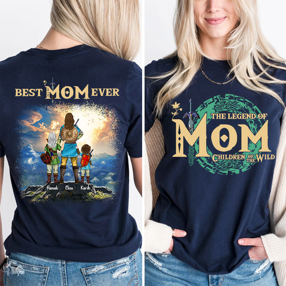 Personalized The Legend Of Mom Zelda Mom Shirt - Mother's Day & Birthday Gift For Mother N3005