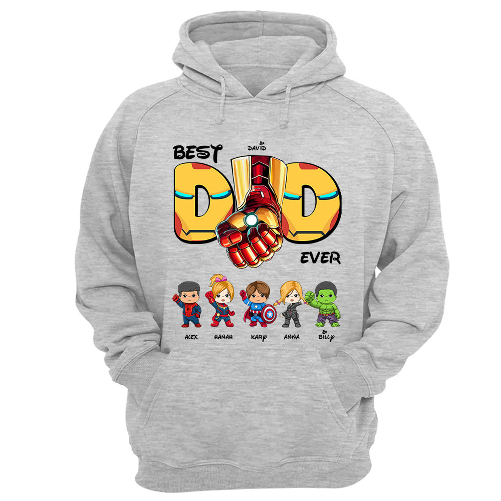 Best Dad Ever Personalized Shirt Gift For Dad Vr 2