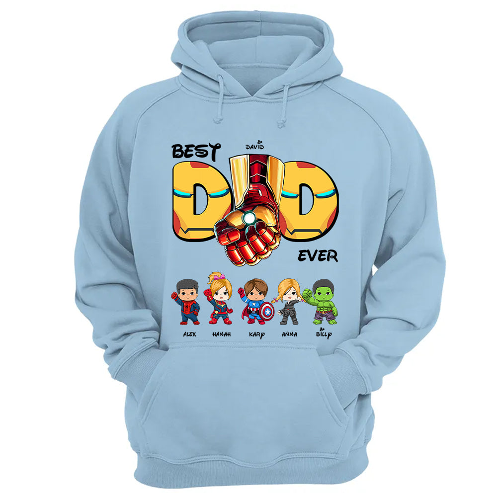 Best Dad Ever Personalized Shirt Gift For Dad Vr 2