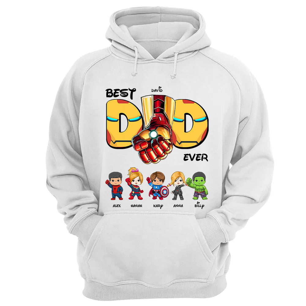 Best Dad Ever Personalized Shirt Gift For Dad Vr 2