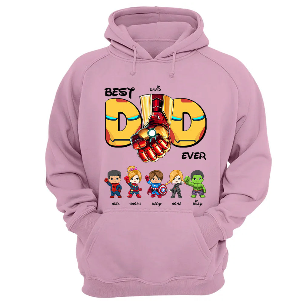 Best Dad Ever Personalized Shirt Gift For Dad Vr 2