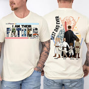 Custom Father's Day Shirt with Kids Name, I Am Their Father Custom Tee, Best Dad Ever Gift Shirt