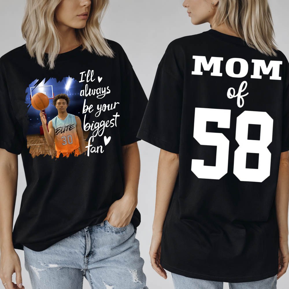 Custom Photo Basketball GameDay Shirt Gift For Basketball Lovers - Personalized Gift For Basketball Player