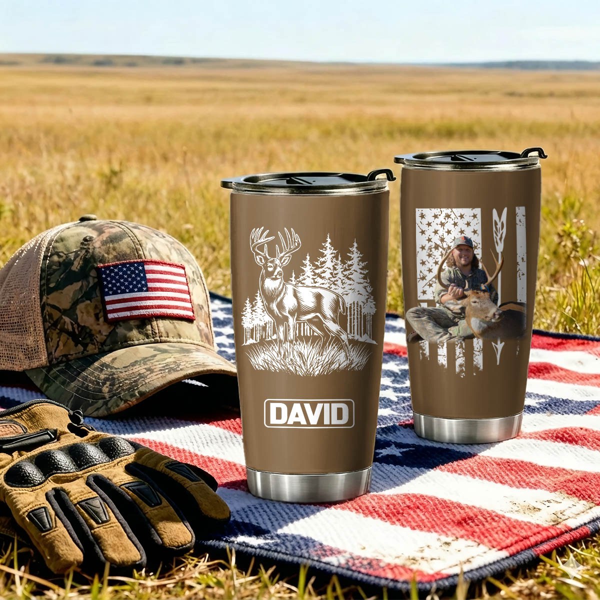 Fishing Gifts for Men Him Personalized Upload Photo Tumbler for Bass Fisherman, Largemouth Bass Tumbler for Him, Dad, Fathers Day Gifts, Lake Fishing Dad