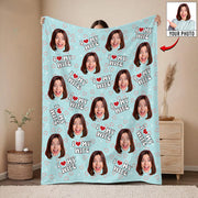 I Love My Wife - Custom Blanket For Couples - Personalized Gift For Your Partners NA04 Do99