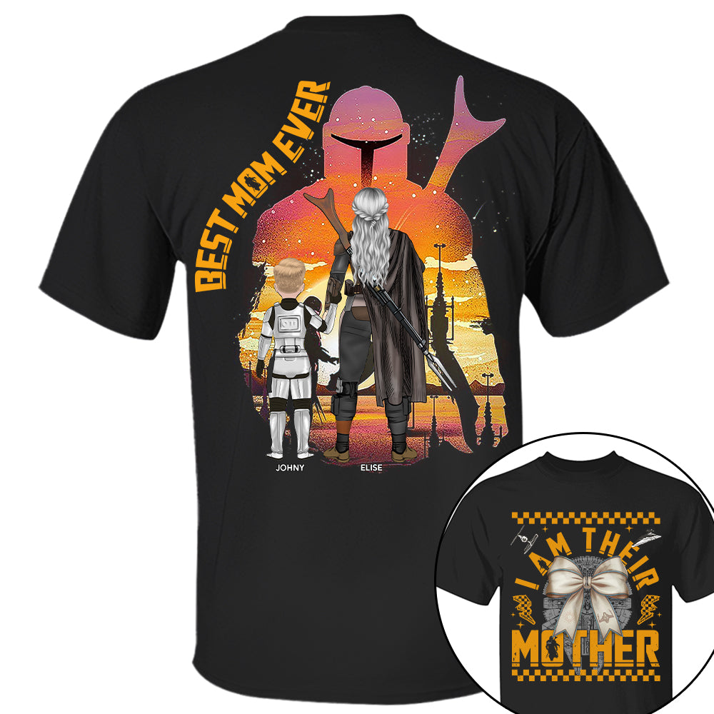 I Am Their Mother - Personalized Shirt For Mom - Custom Kid Shirt Mother's Day vr2 HIXX