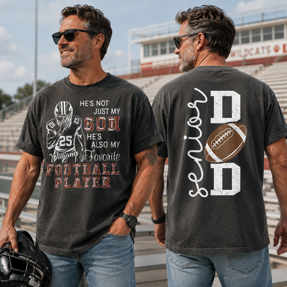 Custom Senior Football Mom 2027 Shirt, Sports Mom Gift L0411 Hv01