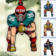 Football Player Ornament Gifts For Football Player Football Lovers