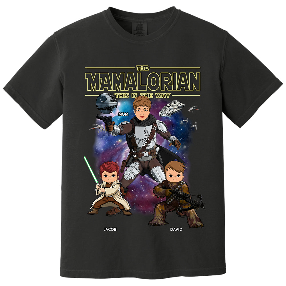 Custom The Mamalorian This Is The Way Vintage Style Shirt For Mom - Mother’s Day Gift Idea 2026 Vh01