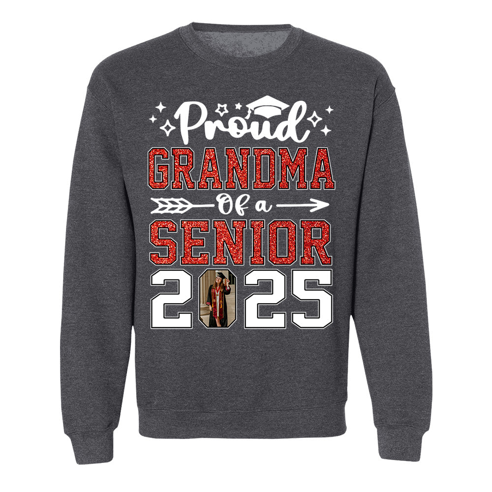 Proud Family Of A Senior 2025, Personalized Graduation Shirt - YN2103 NV01