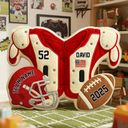 Custom Game Day Jersey Pillow – Personalized Gift For Football Lovers & Players NA04 Li29