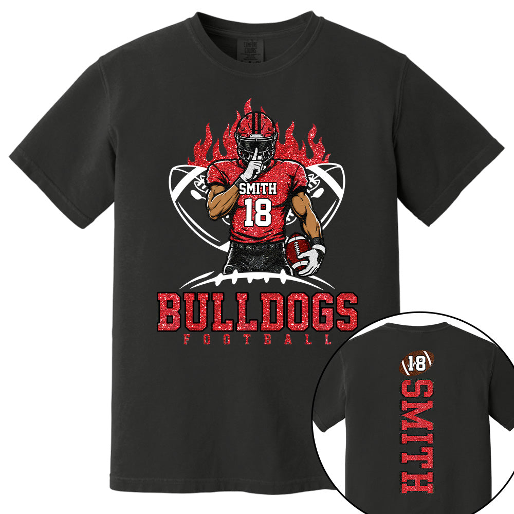 That's My Boy Personalized Football Mom Shirt Custom Team Name & Player Number Shirt Na02 T24