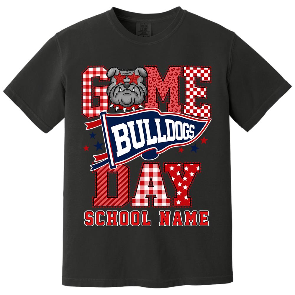 Custom School Mascot Game Day Shirt , School Spirit L0411 Hv01