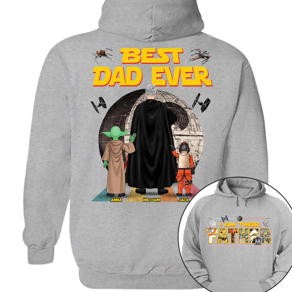 Best Dad Ever I Am Their Father  - Personalized Shirt Gift For Dad For Father's Day 2026 T1807 Hv01