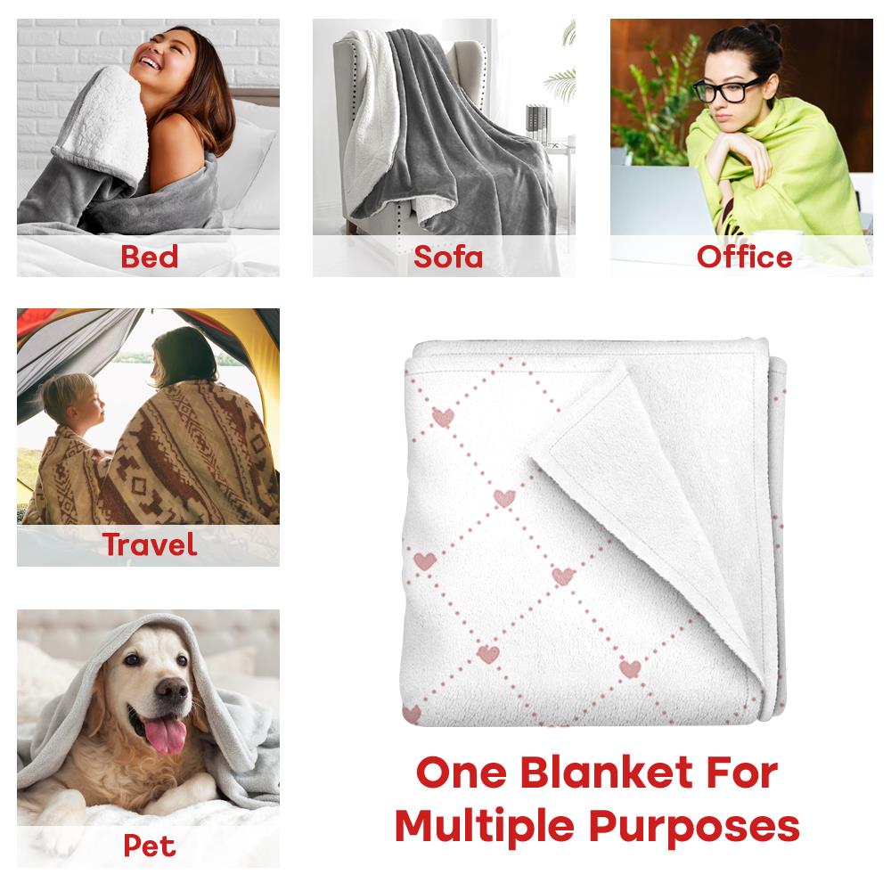 You're My Favorite Thing To Do - Couple Personalized Custom Blanket - Christmas Gift For Husband Wife, Anniversary