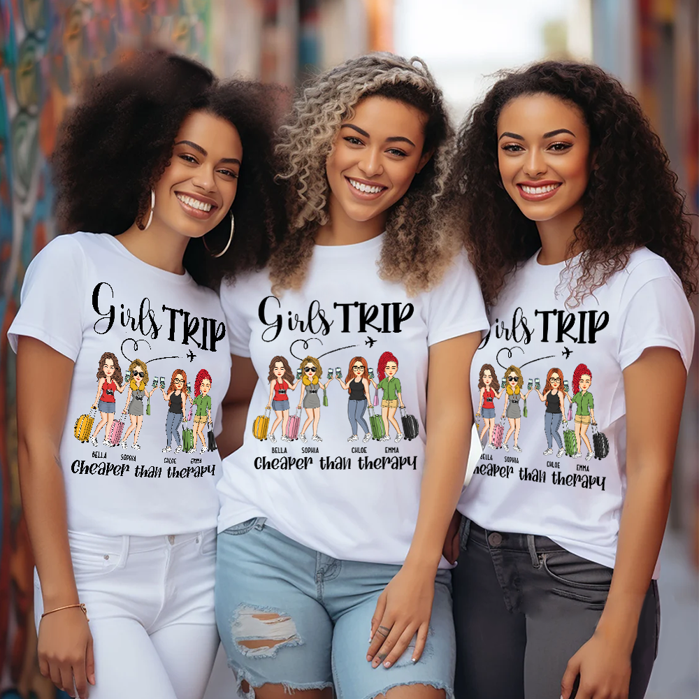 It's Girls Trip Traveling - Personalized Shirt Pa00