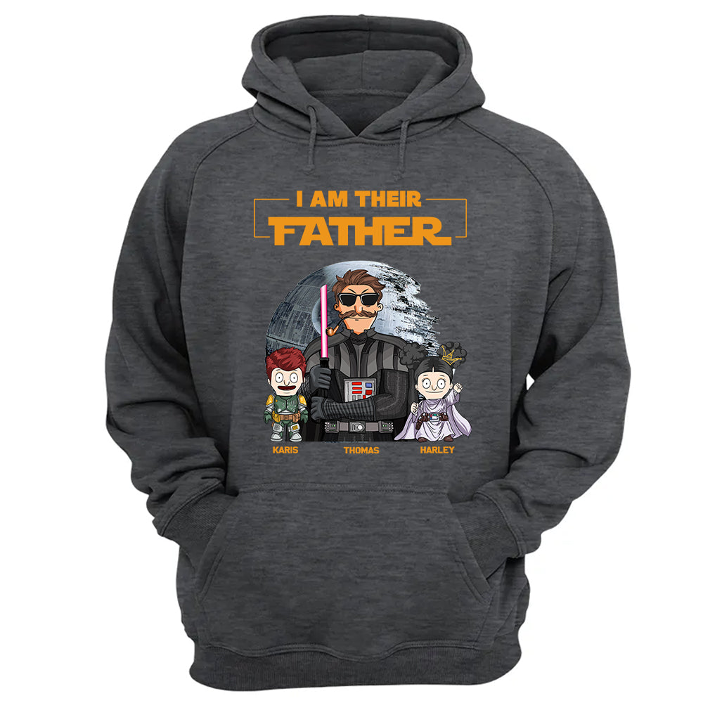 I Am Their Father Custom Shirt For Dad - Father's Day Gift 2025 Ver 2 Nh00
