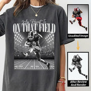 Washed Tee Retro Bootleg Shirt For Football Players V2 NA04 Li29