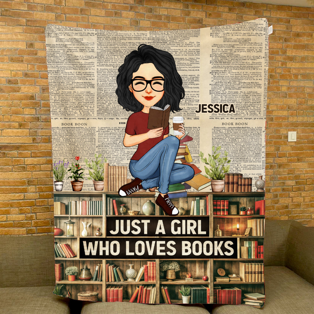 Book Lovers This Is My Book Reading Blanket - Personalized Blanket Tu20