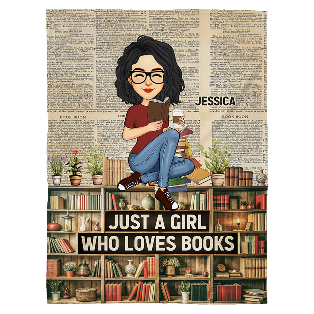 Book Lovers This Is My Book Reading Blanket - Personalized Blanket Tu20