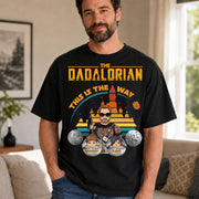 The Dadalorian This Is The Way - Personalized Shirt For Dad Custom Nickname With Kids Gift