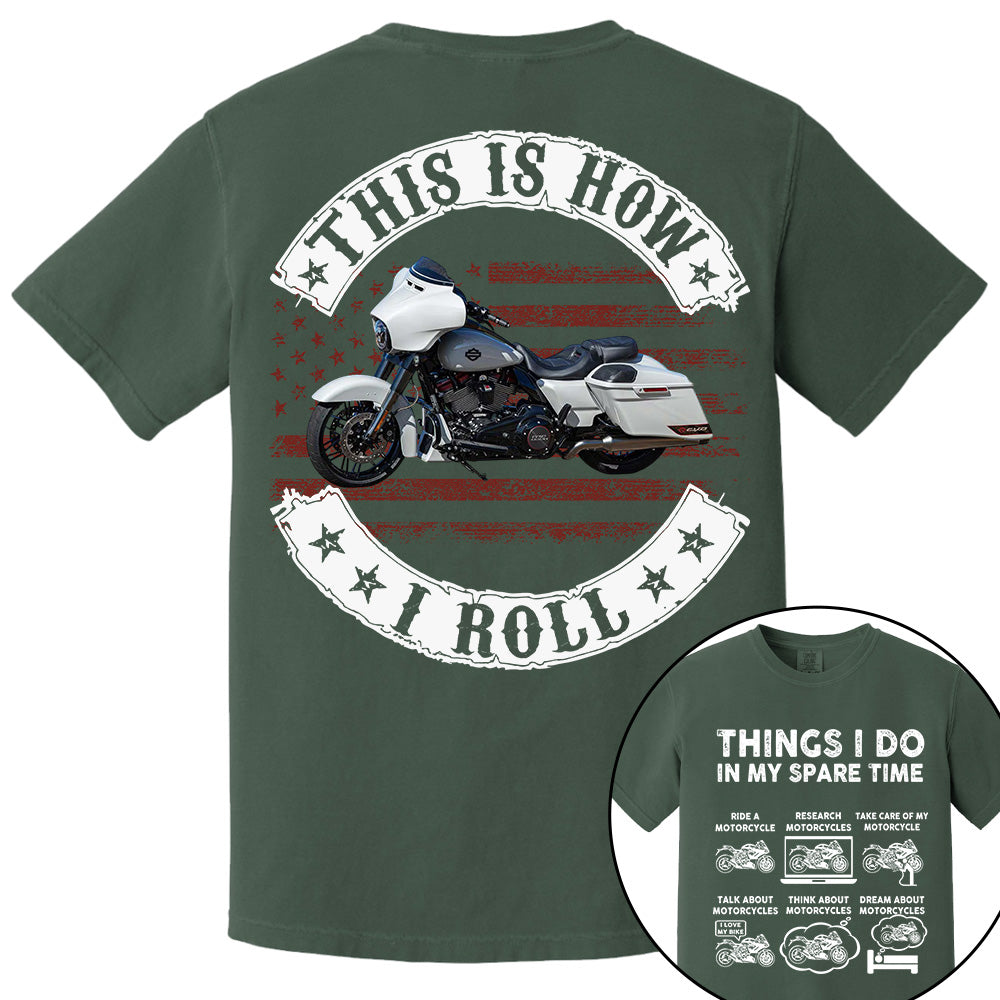 Things I Do In My Spare Time, I'm Not Old I'm Classic Funny Car Graphic Personalized Car's Photo Shirt