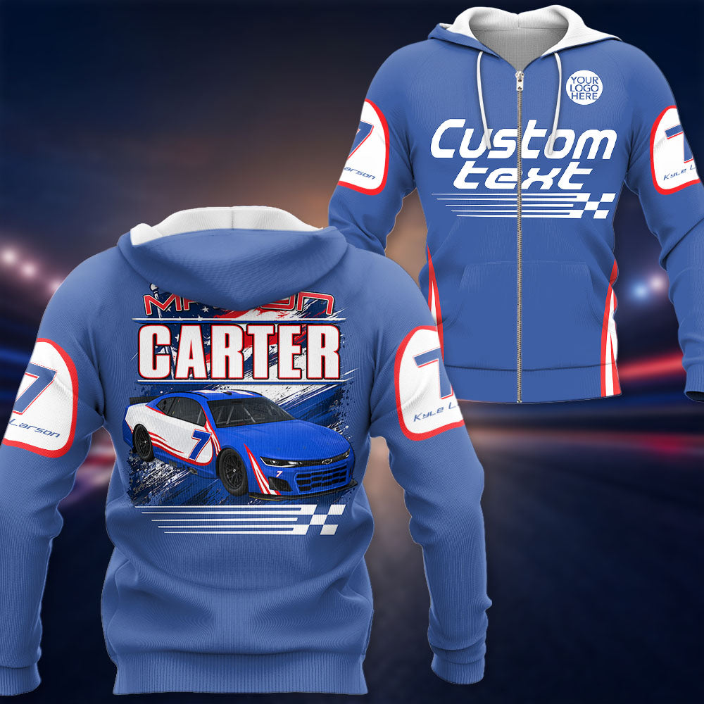 Custom Photo Race Car Polo Shirt - Personalized Shirt For Racing Fan A2110 Pt99