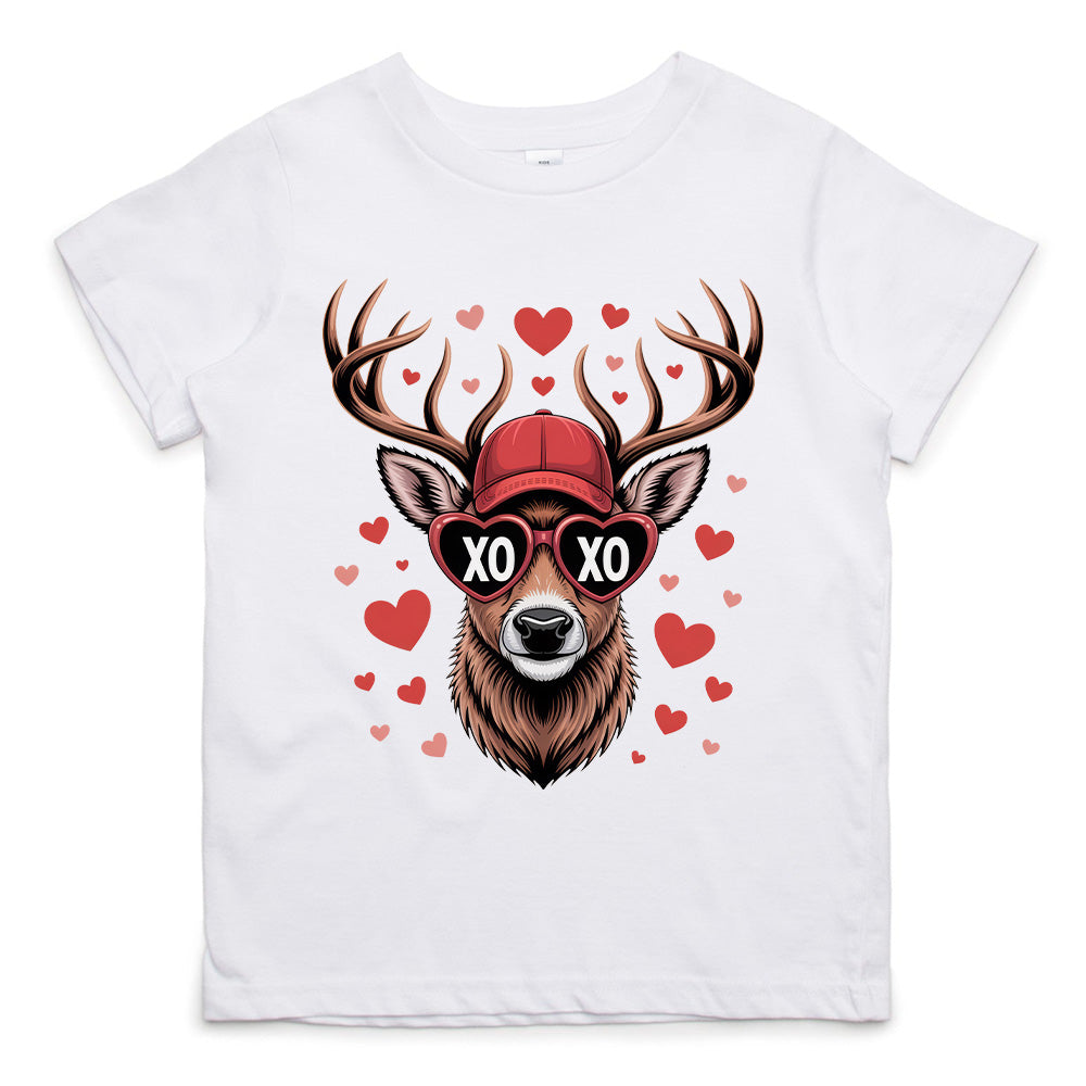 Personalized Retro Valentines Hunting Shirt, Deer Hunter Valentine Shirt Gift T24