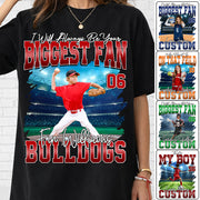 I Will Always Be Your Biggest Fan Personalized Shirt Custom Your Photo Gift For Baseball Player Vr2 Na02 Hv01