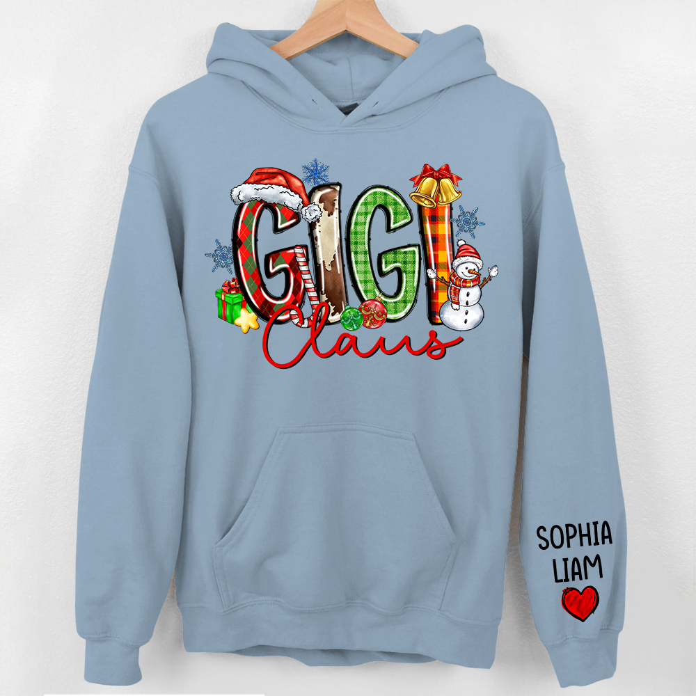 Personalized Nana Claus Sweatshirt Christmas Gift For Grandmas