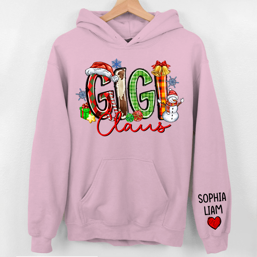 Personalized Nana Claus Sweatshirt Christmas Gift For Grandmas