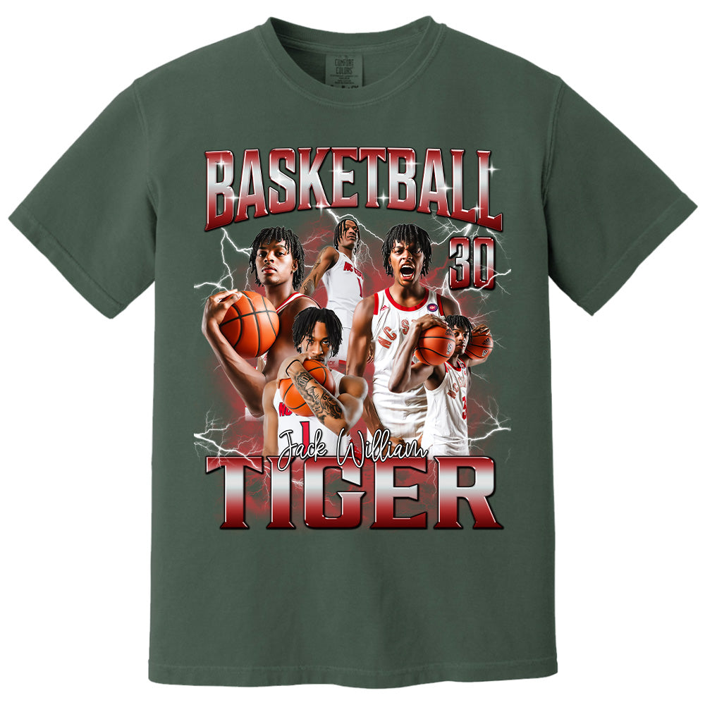 Personalized Basketball Game Day Shirt - Custom Photo And Team Name A2110 Pt99