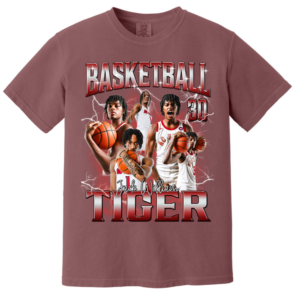 Personalized Basketball Game Day Shirt - Custom Photo And Team Name A2110 Pt99