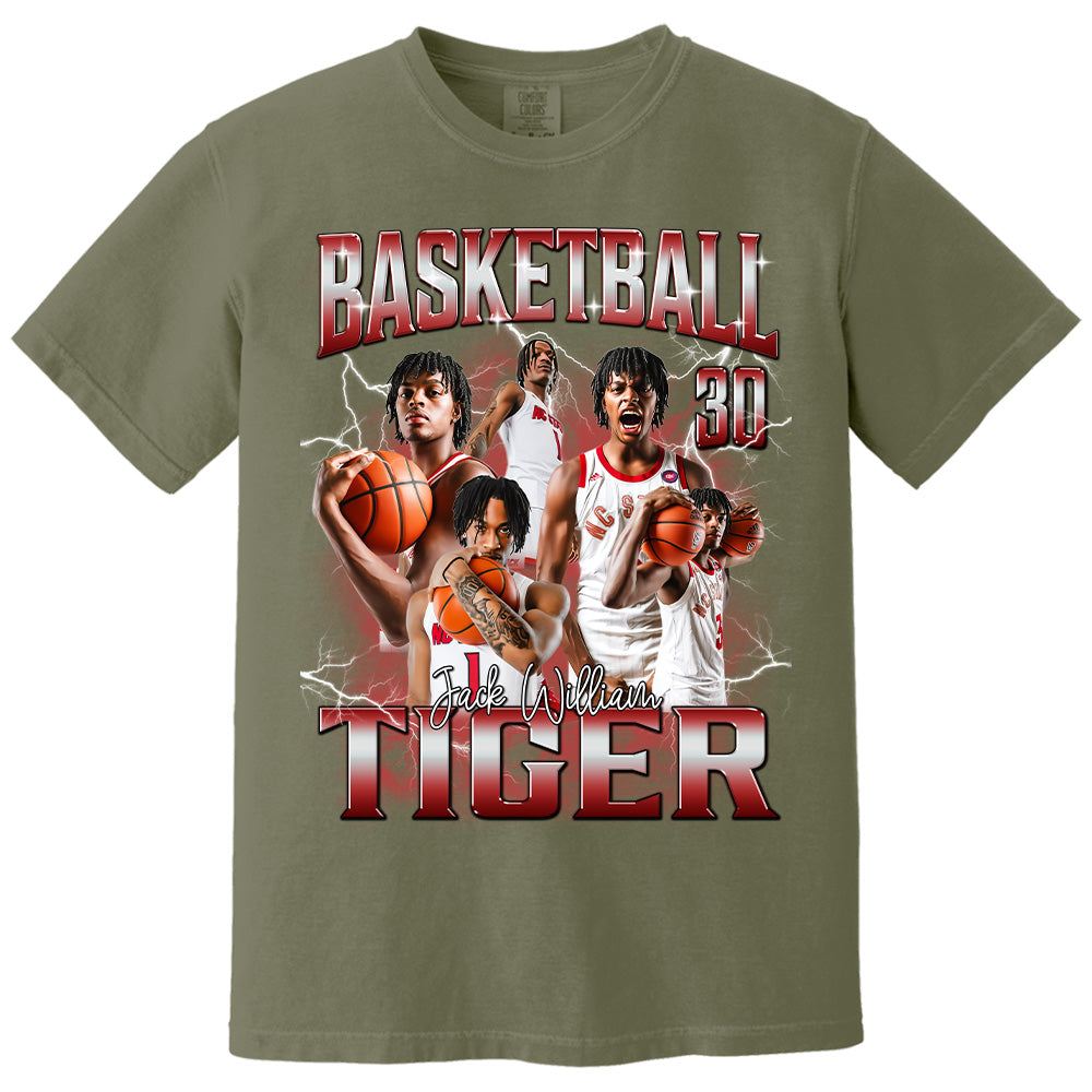 Personalized Basketball Game Day Shirt - Custom Photo And Team Name A2110 Pt99