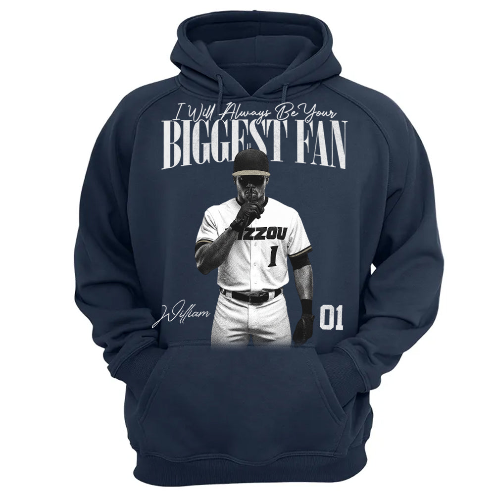 I'll Always Be Your Biggest Fan - Washed Tee Retro Bootleg Shirt For Baseball Players NA04