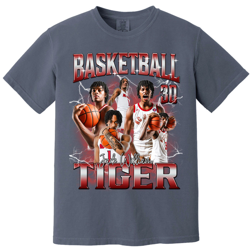 Personalized Basketball Game Day Shirt - Custom Photo And Team Name A2110 Pt99