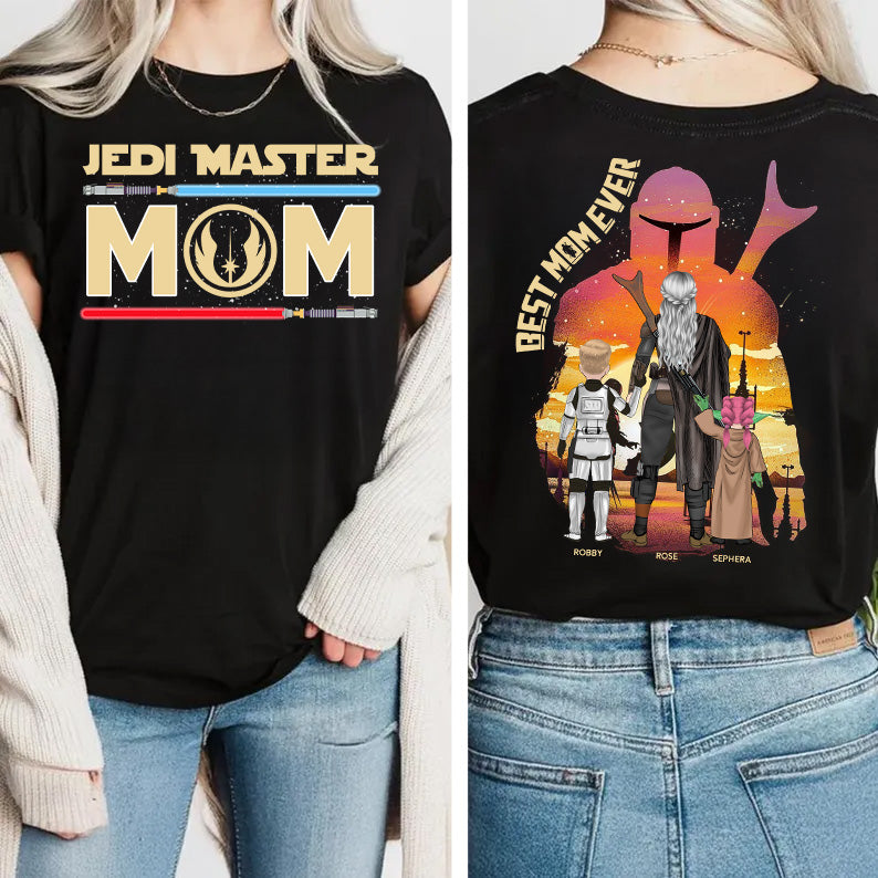 Jedi Master Mom - Personalized Shirt For Mom Pt99