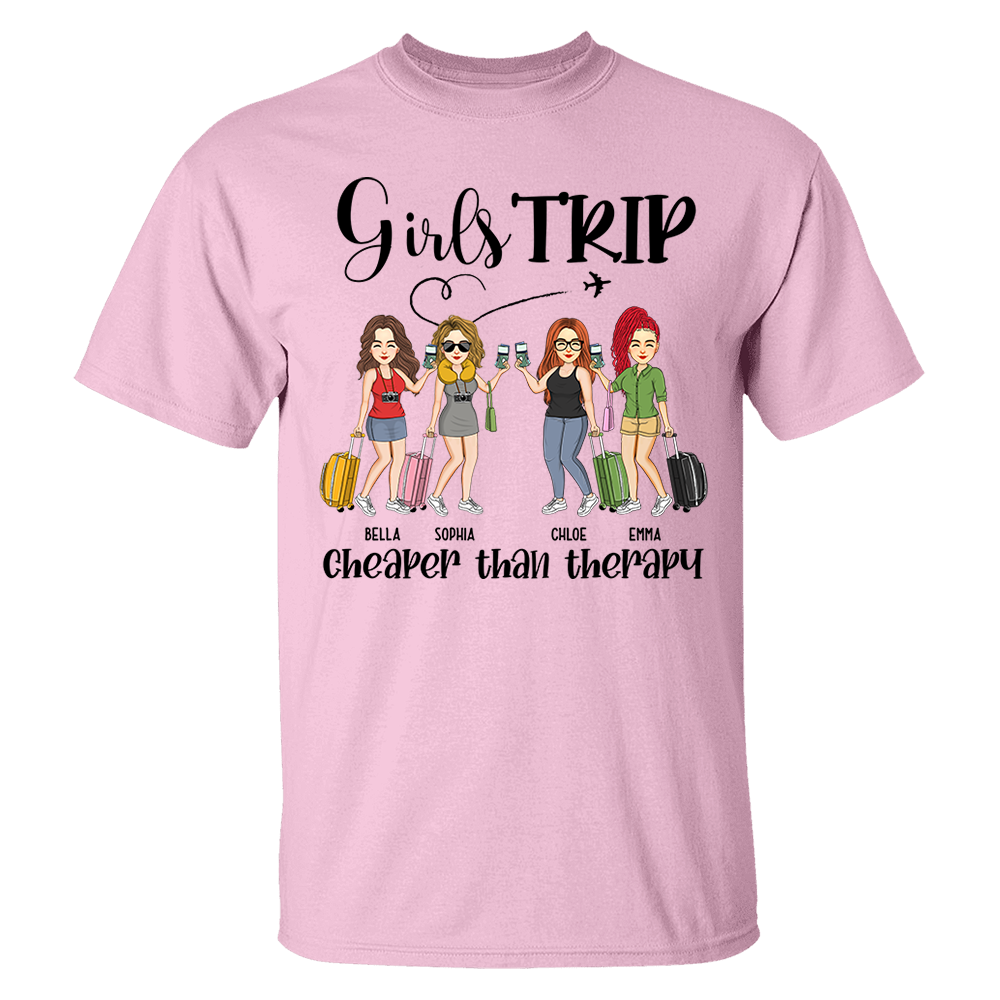 It's Girls Trip Traveling - Personalized Shirt Pa00