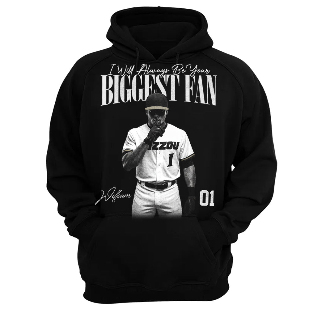 I'll Always Be Your Biggest Fan - Washed Tee Retro Bootleg Shirt For Baseball Players NA04
