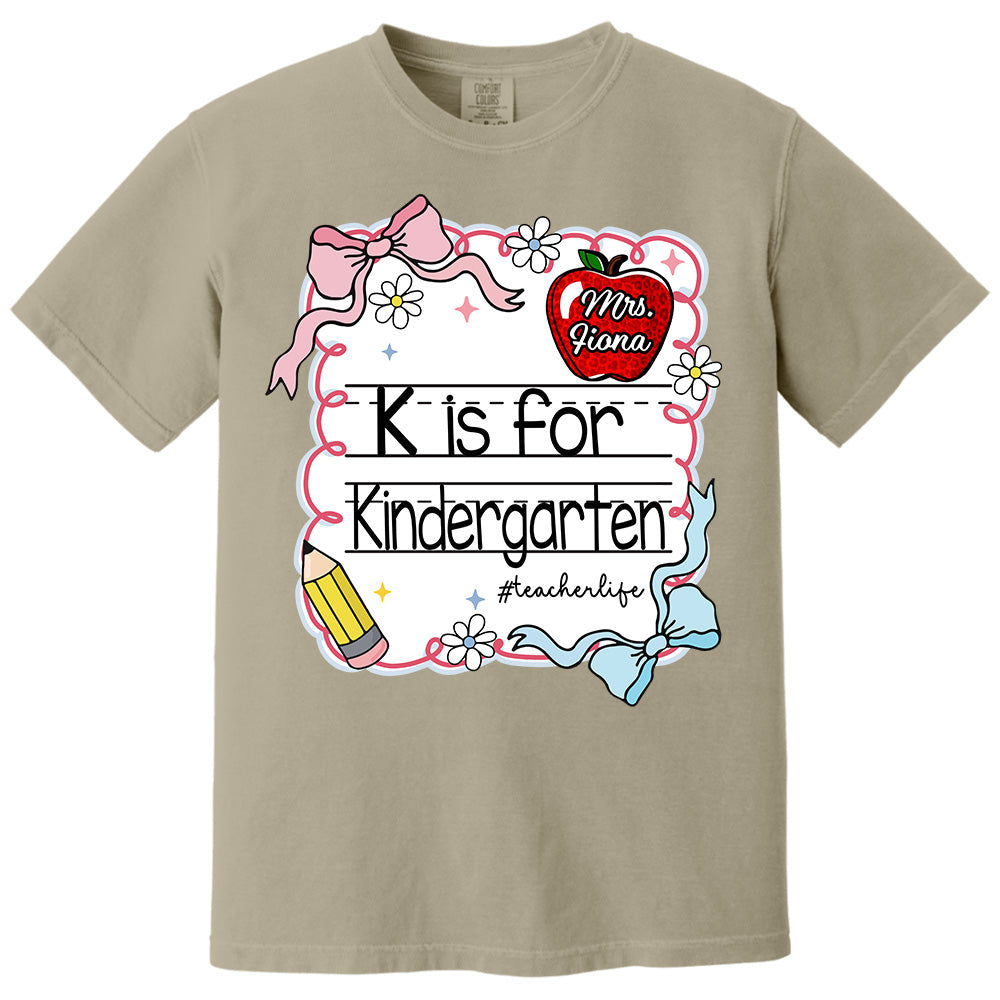 Custom Back to School Shirt, Gift for Pre-k 1st/2nd/3rd/4th Grade,...Teacher A2110 Pt99
