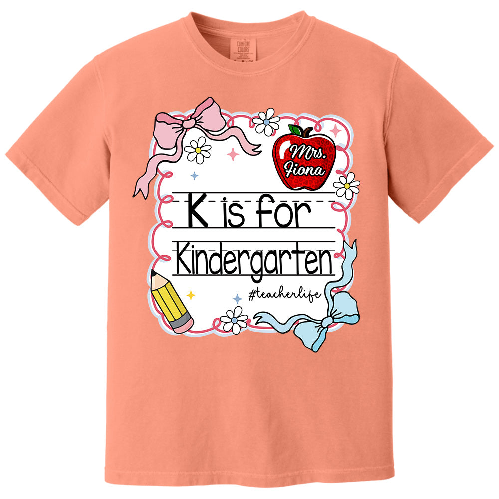Custom Back to School Shirt, Gift for Pre-k 1st/2nd/3rd/4th Grade,...Teacher A2110 Pt99